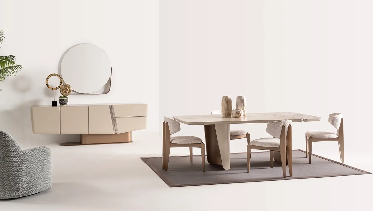   Linda Yemek Odası Takımı