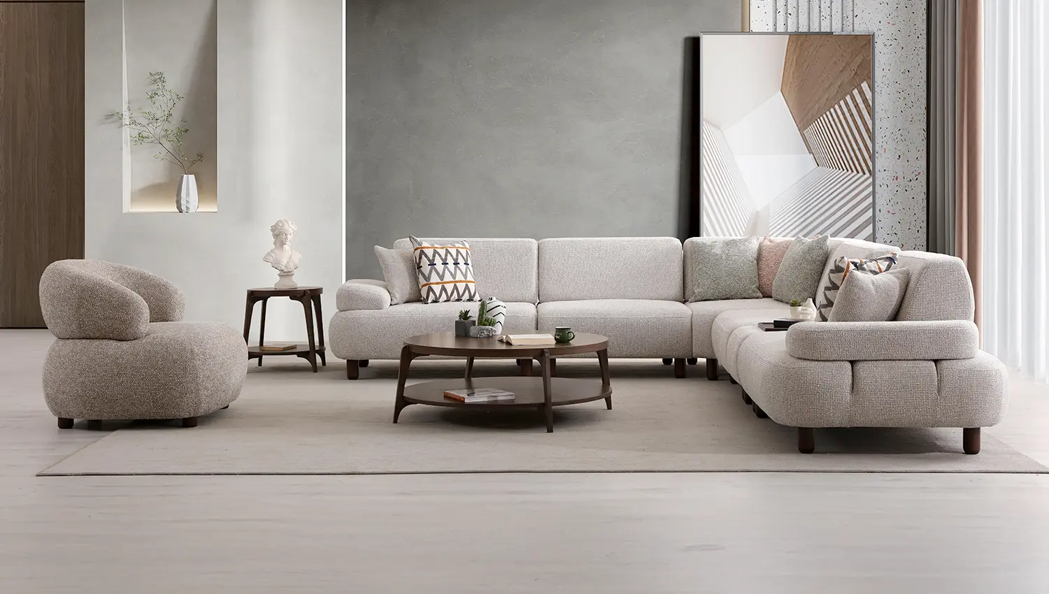   Saray Köşe Koltuk Takımı