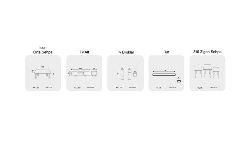   İcon Tv Ünitesi